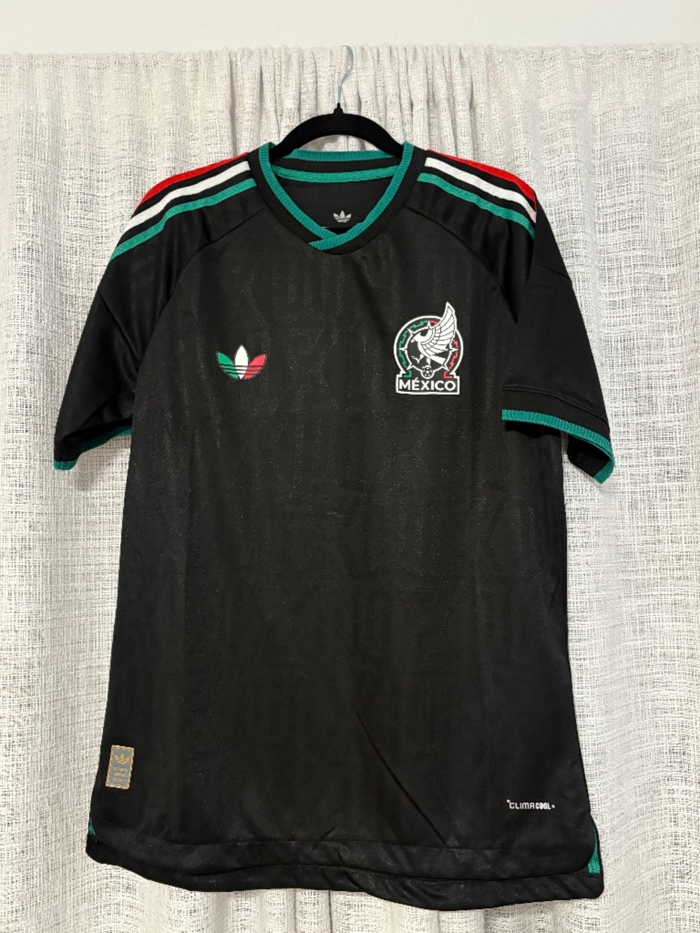 Adidas Soccer Mexico Black 2026 Jersey